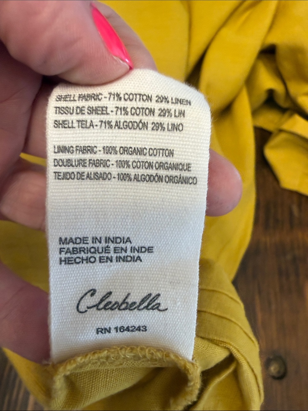 Cleobella Mustard Halter Maxi Dress - Picture 11 of 12